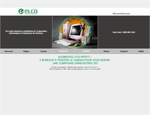 Tablet Screenshot of french.elcosystems.com